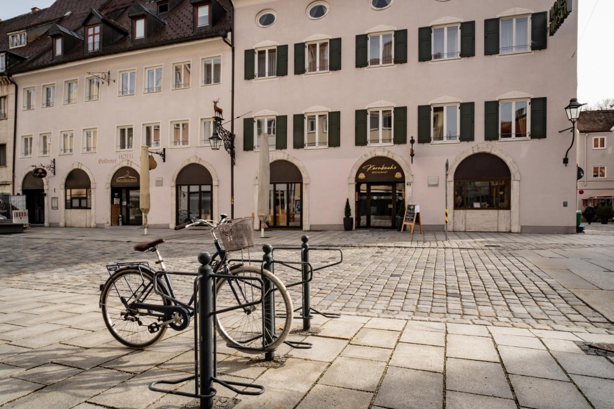 Hotel Goldener Hirsch Kaufbeuren Exterior photo