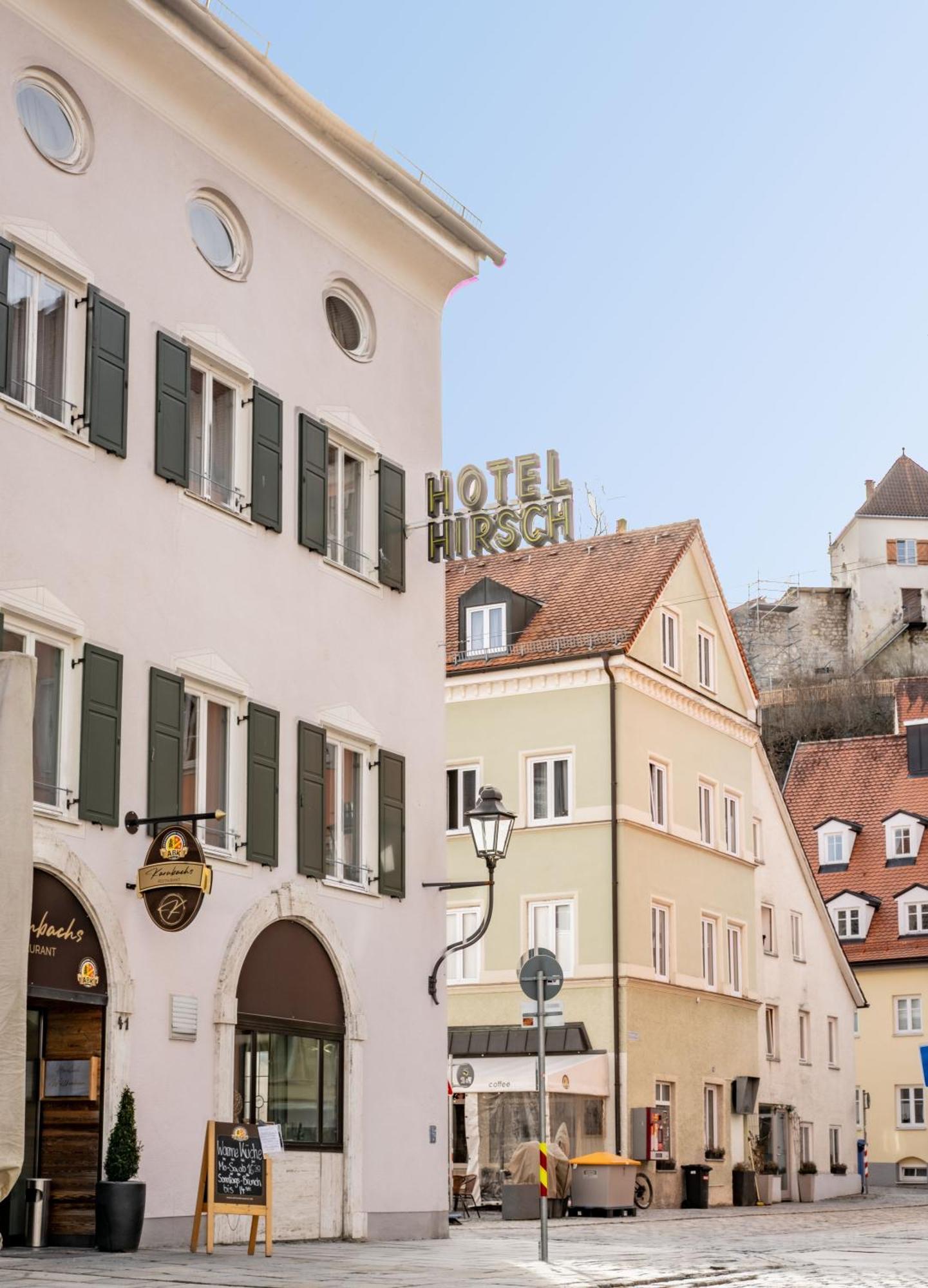 Hotel Goldener Hirsch Kaufbeuren Exterior photo